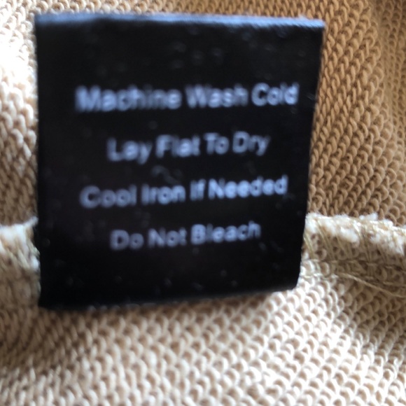 POL Camel  Long Sleeve sweatshirt with open back criss cross  size Large New! - Picture 11 of 12